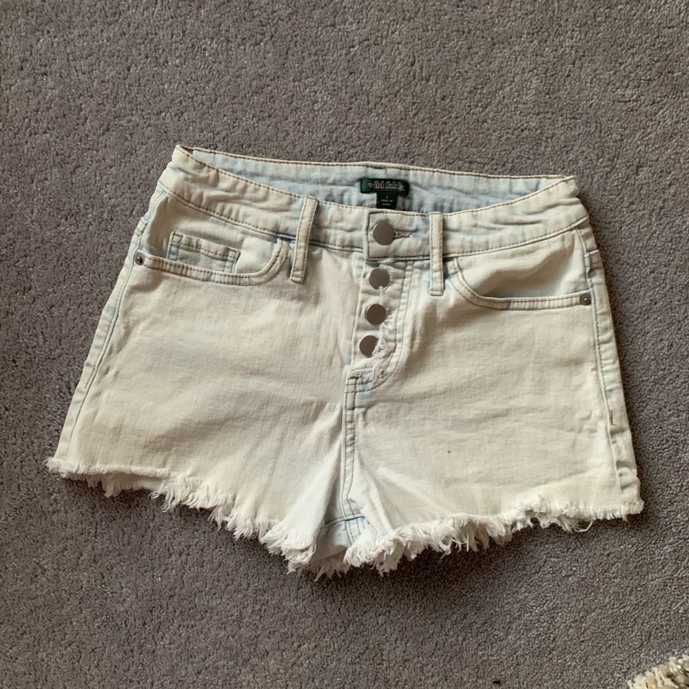 Wild Sable Mid Rise Shorts